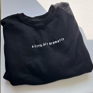 Black Comfy Sweatshirt